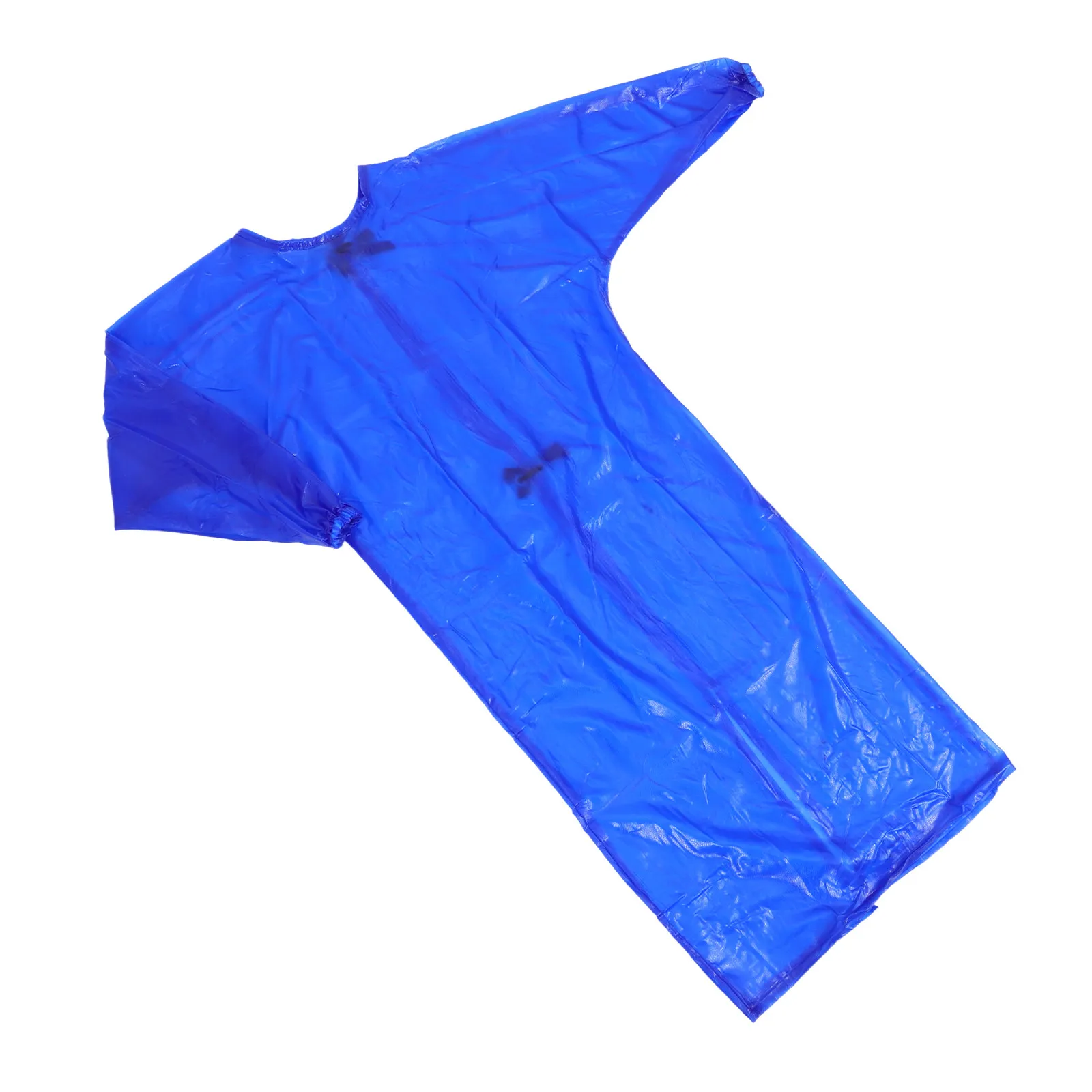 

Waterproof Oil-Proof Thickened Long-Sleeve Work Apron Transparent Protective Workwear for Men and Women Industrial