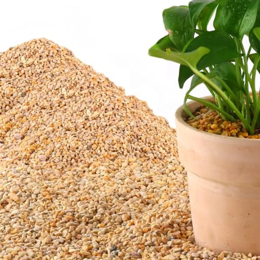 

45Lb 1/5Inch Natural Pea Gravel for LandscapingDecorative Aquarium Gravel Terrarium Rocks for Fish Tank Stones for Vases Fillin