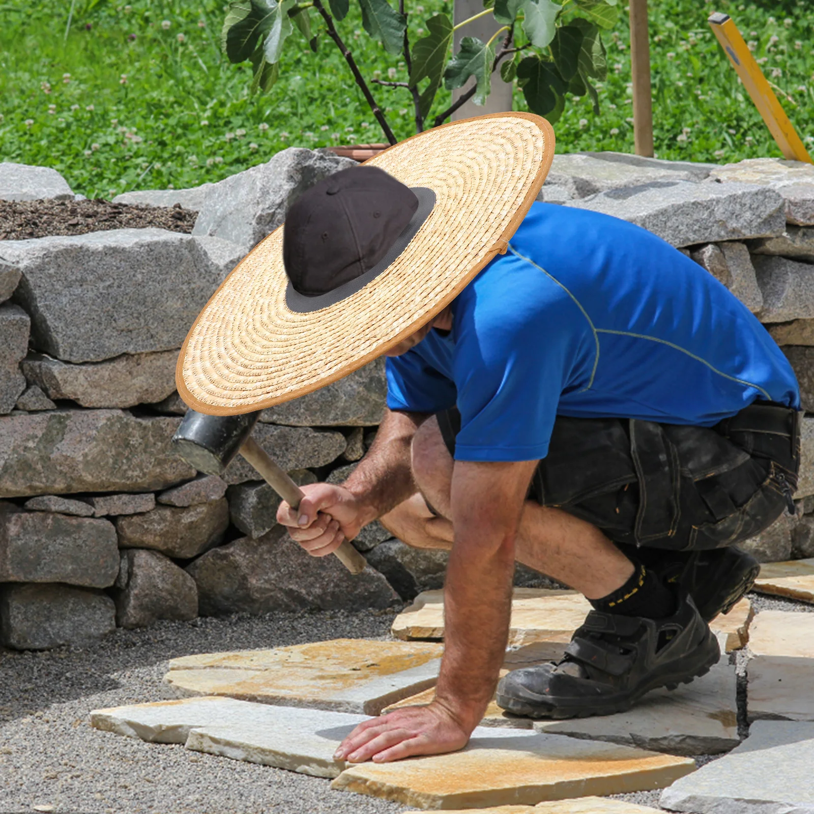 

Construction Hat Sun Shade Hard Hat Visor Full Brim Breathable Lightweight Safety Accessory For Outdoor Workers