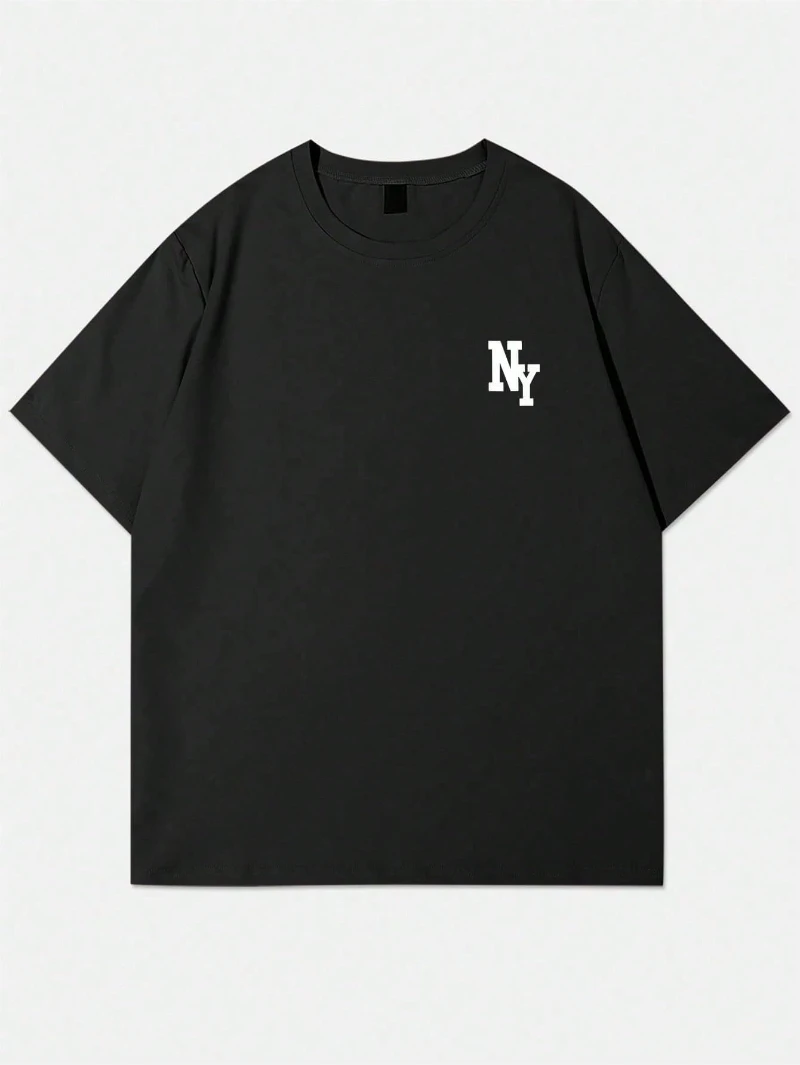 Men's and women's printed short-sleeved T-shirts - casual style summer, autumn and winter light and comfortable clothes