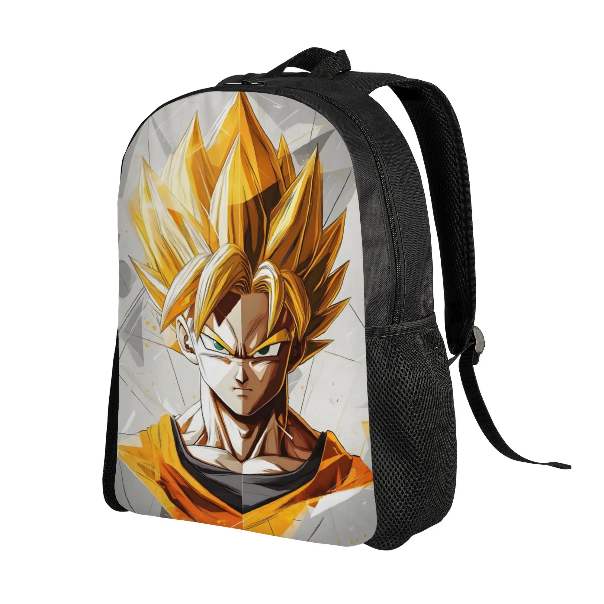 1Piece Backpack Goku’s Super Saiyan Gold New School Year Handbag Outdoor  Dragon Ball Super Saiyan For Gifts New Term Starts
