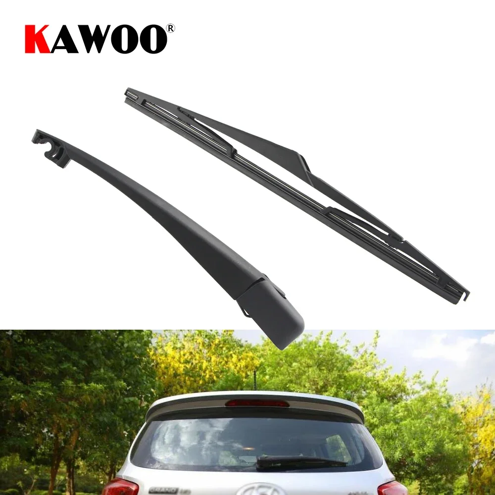 KAWOO Car Rear Wiper Blades Back Window Wipers Arm For Hyundai Grand i10 Hatchback (2013 Onwards) 310mm Auto Windscreen Blade