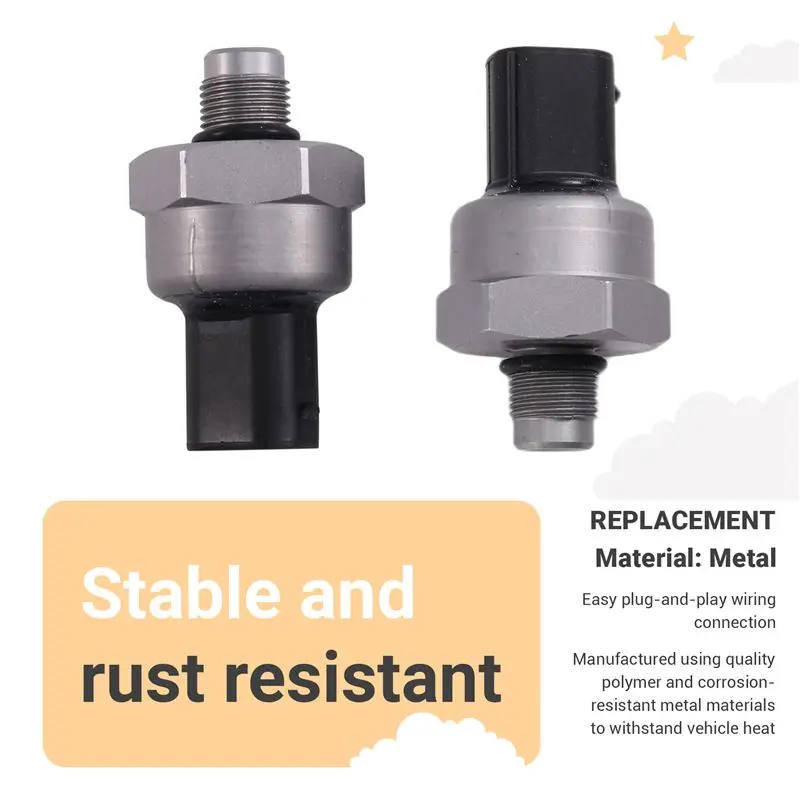 2-Piece URO Parts 55CP09-03 34521164458 Pressure Sensor For Dynamic Stability Control DSC System-ABQF