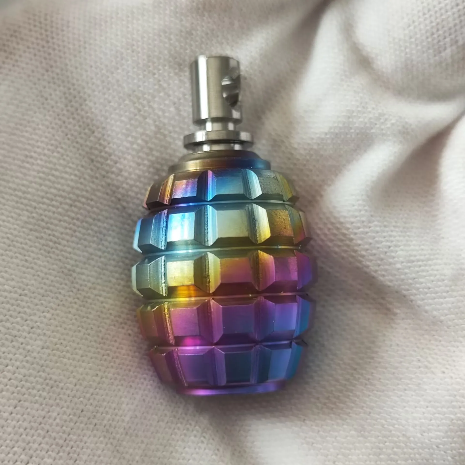 التيتانيوم Begleri سكين الحبل الخرز المفاتيح الديكور DIY EDC أداة قلادة