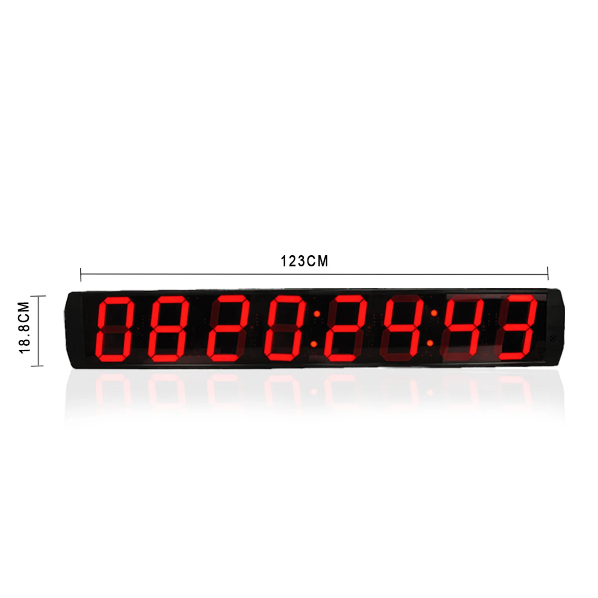 Large day count up/down clock LED digital timing clock