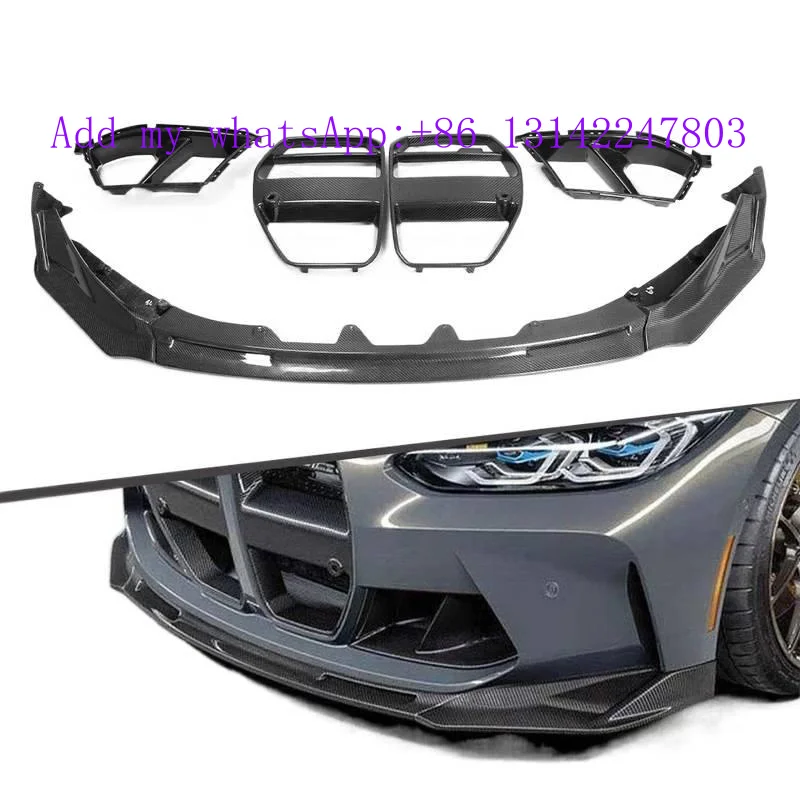 

Решетка автомобиля из углеродного волокна, передний бампер, комплект кузова для G80 G82 G83