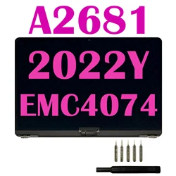 LCD-Bildschirm anzeige für Apple MacBook Air Retina m2 a2681 13.6 