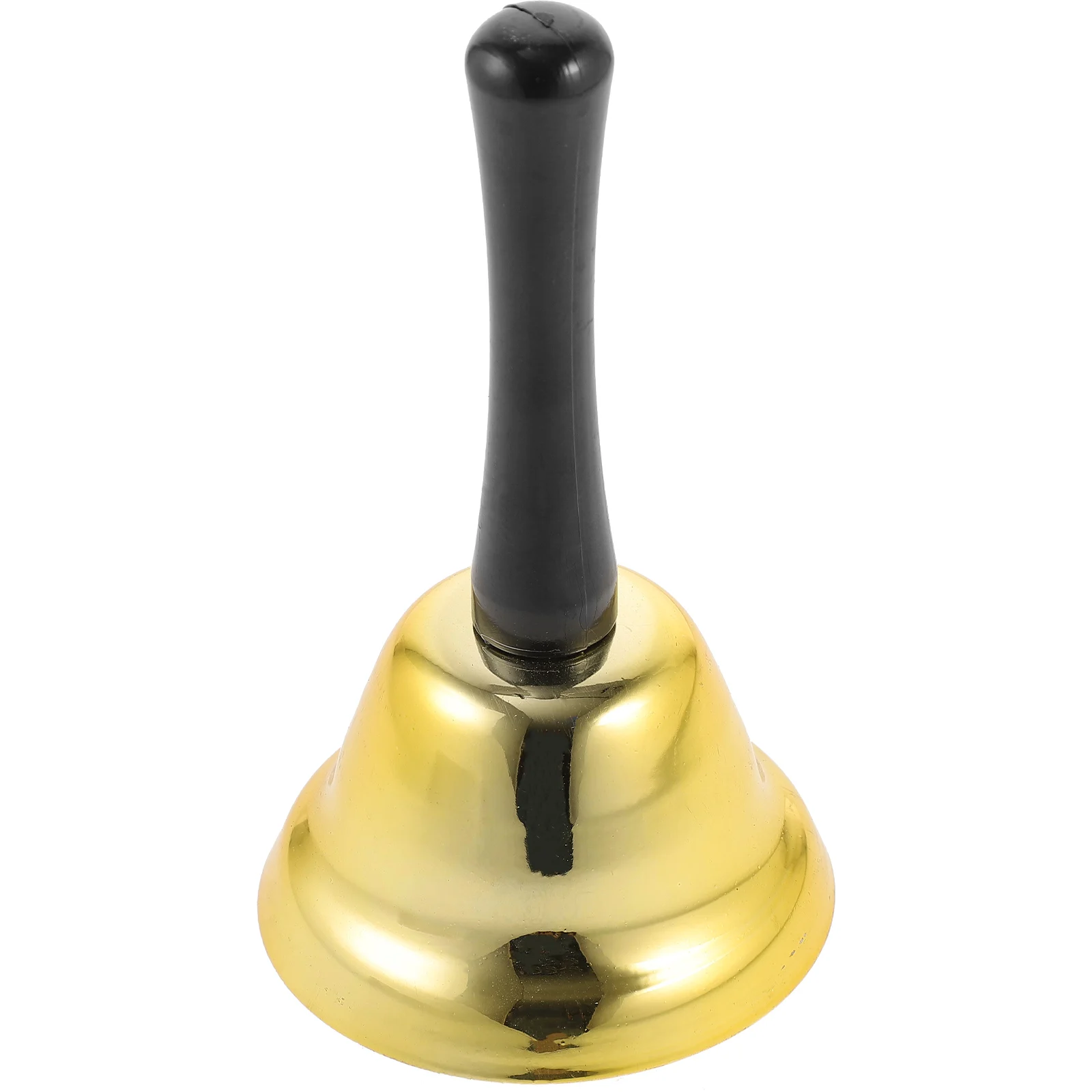 

Metal Hand for Kids Christmas Hand Bell Santa Decor Gold Ergonomic Handle Lightweight Sturdy Christmas nament
