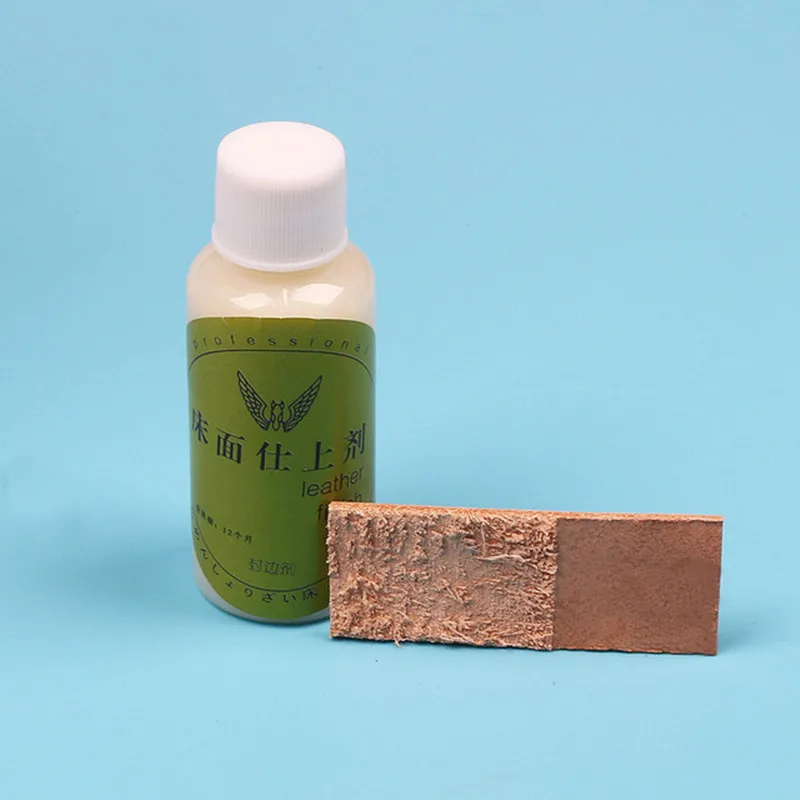 40ml Vegetable Tanned Leather Bed Surface Treatment Edge Sealing Liquid DIY Leather Back Rough Surface Polishing Agent