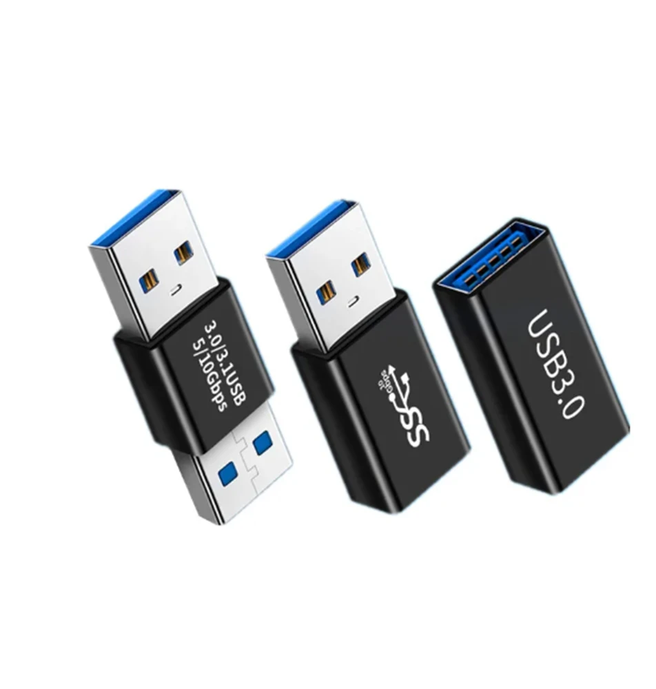

USB 3.0 Adapter kits, USB 3.0 female to female and male to male, high-speed conversion extension coupler connector
