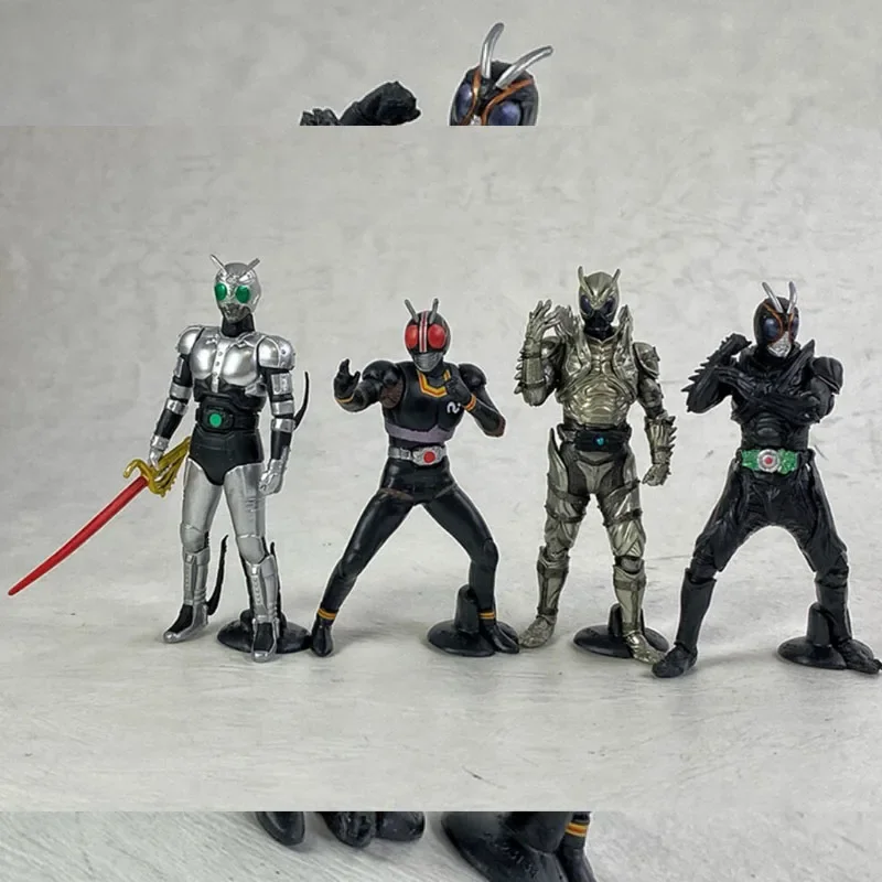 In Stock Bandai Original Gashapon Kamen Rider  Black Sun Anime Action Figures Toys for Boys Girls Kids Gift