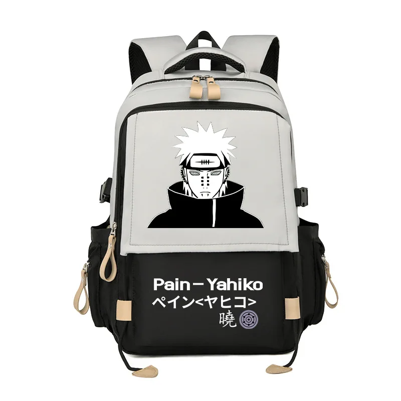 Naruto Naruto cartoon nylon waterproof student schoolbag boys leisure travel large capacity durable backpack