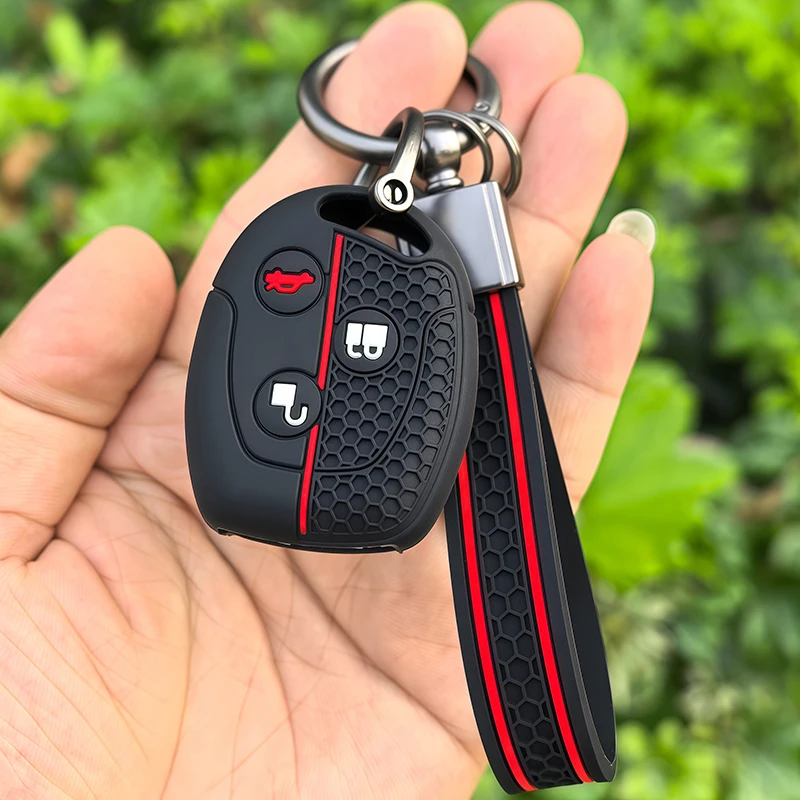 Porta llaves de silicona para Ford Transit, Fiesta ST, Focus C-max, Ikon, Focus Mk4, funda protectora para llaves de coche