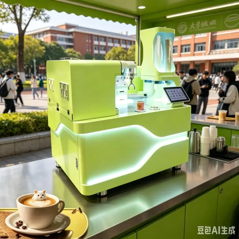 Intelligent Robot Coffee Machine Customized Espresso Coffee Brewer Automatic Beverage Maker Smart Touch Control Cafe Equipment