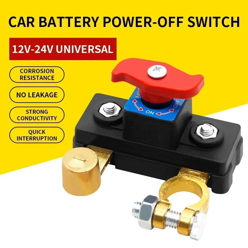 General Motors Truck Thickened Pure Copper Battery Disconnect Switch Power Battery Connection Post Disconnect Clip