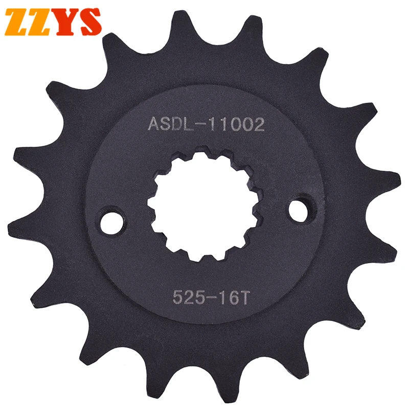 525 16T 400cc Front Sprocket Gear Staring Wheels For Honda Road NT400 NT Bros 400 NV400 NV Steed 400 NC26 VLX400 VLX Shadow 400