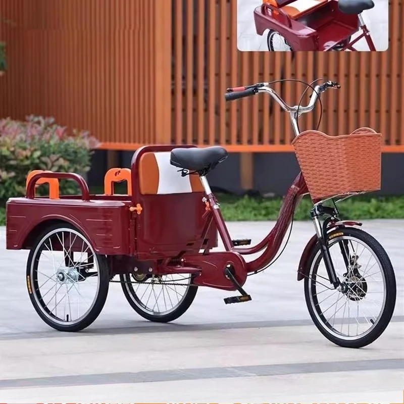 دراجة ثلاثية العجلات، العربة، سكوتر المسنين، الدواسات، الدواسات الترادفية