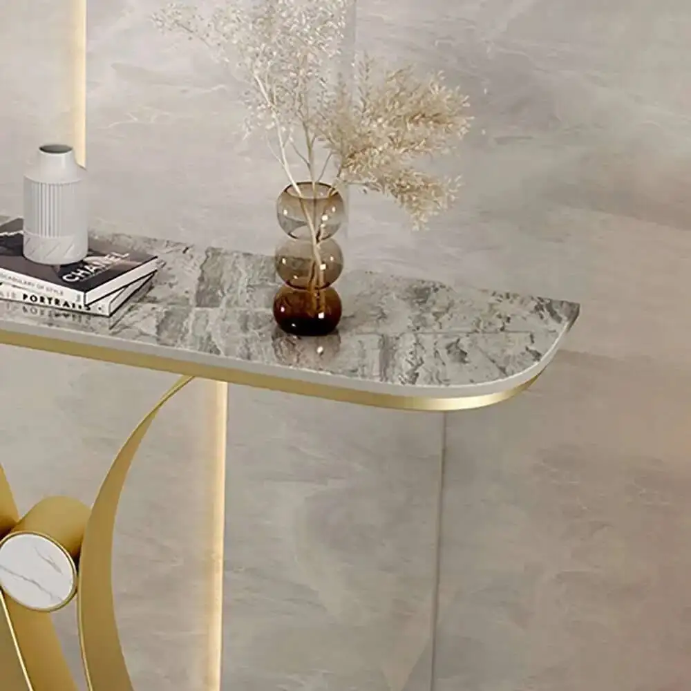 

Modern Trendy Console Table Luxury Beauty Living Room Aesthetic Console Table Classic Design Woonkamer Tafel Home Furniture