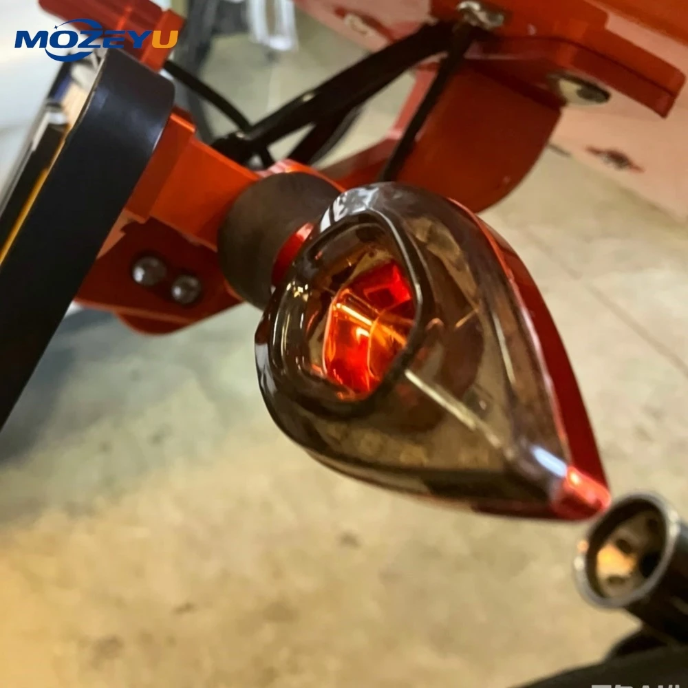 Motorcycle Turn Signal Indicator Light Plastic LED Light For Yamaha YZF R6 R3 R25 1999 - 2018 2010 2011 2012 2013 2014 2015 2016 view 2