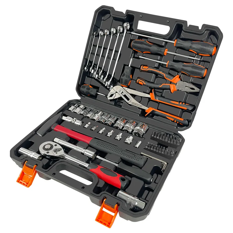 Household Tool Set Multifunctional Auto Repair Set Portable Toolbox Car Repair Tool Box