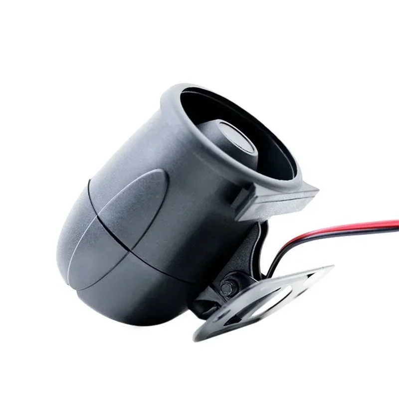 1pcs Car Anti-theft Horn Siren, Horn Alarm 12v Tweeter Alarm Treble Voice Speaker High Decibel Intelligent Voice Alarm