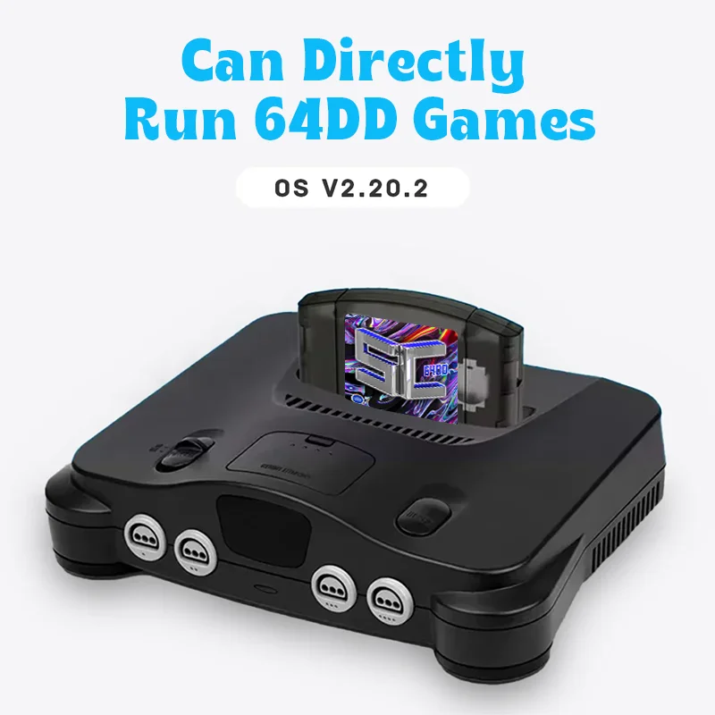 SC64 مفتوح المصدر بطاقة الألعاب 5000 في 1 N64 لعبة خرطوشة لنينتندو 64 بطاقة الألعاب الحرة TF بطاقة التوافق دعم 64DD لعبة