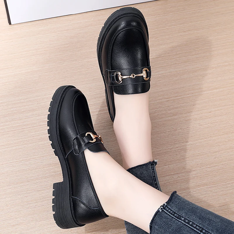 Sneakers Women Shoes Loafers Leather Flat New  Fashion Spring 2024 Casual comfortable Mom Shoe Mujer Zapatos Chaussure Femme