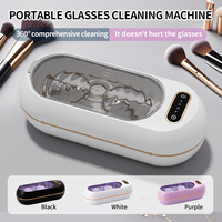 45KHZ High Frequency Ultrasonic Glasses Cleaning Machine Jewelry Cleaner Bath Ultrasound High Efficiency for Home Use
