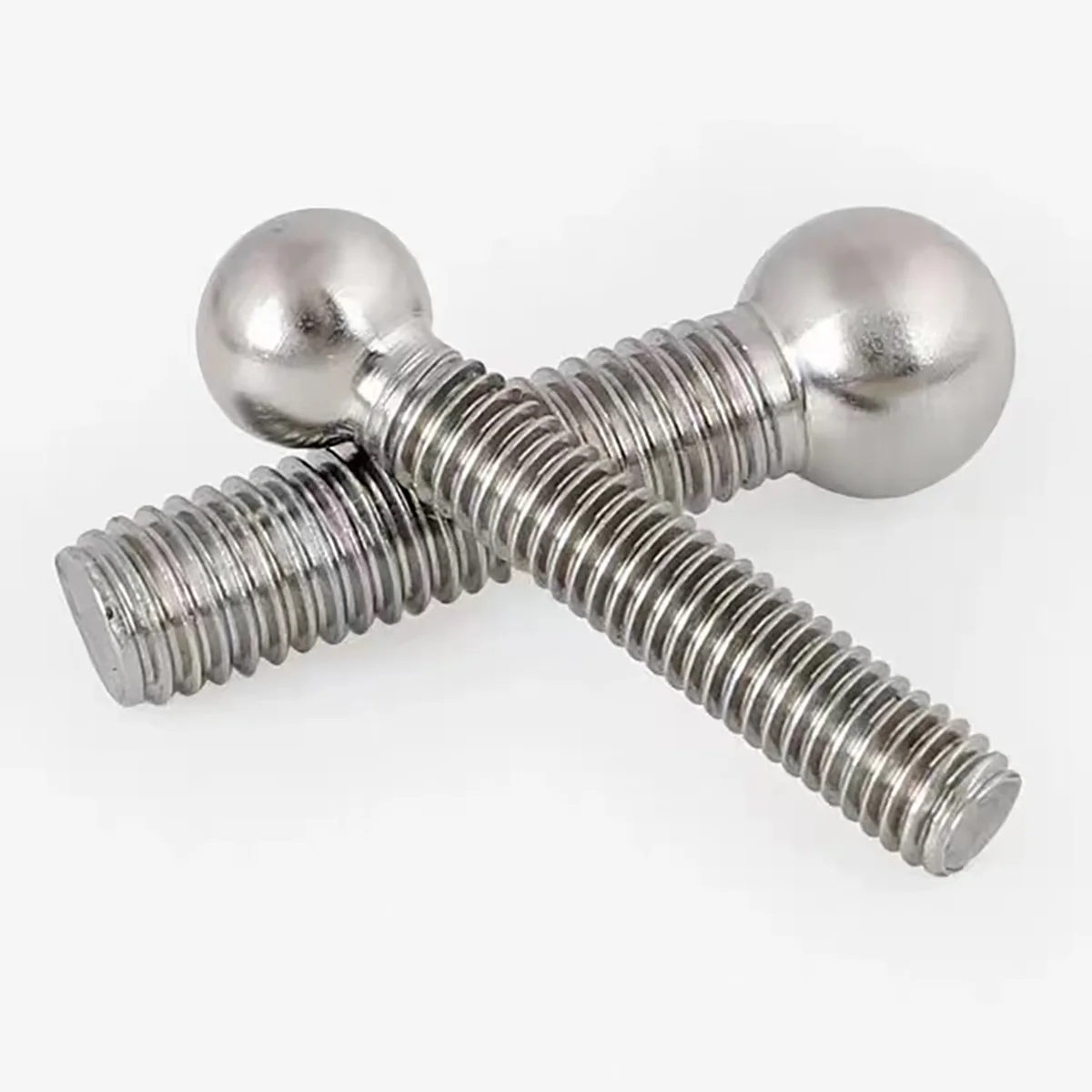 304 Stainless Steel Ball Screw Joint Universal Rotating Bracket Bolt M3M4M5M6M8M10M12M16