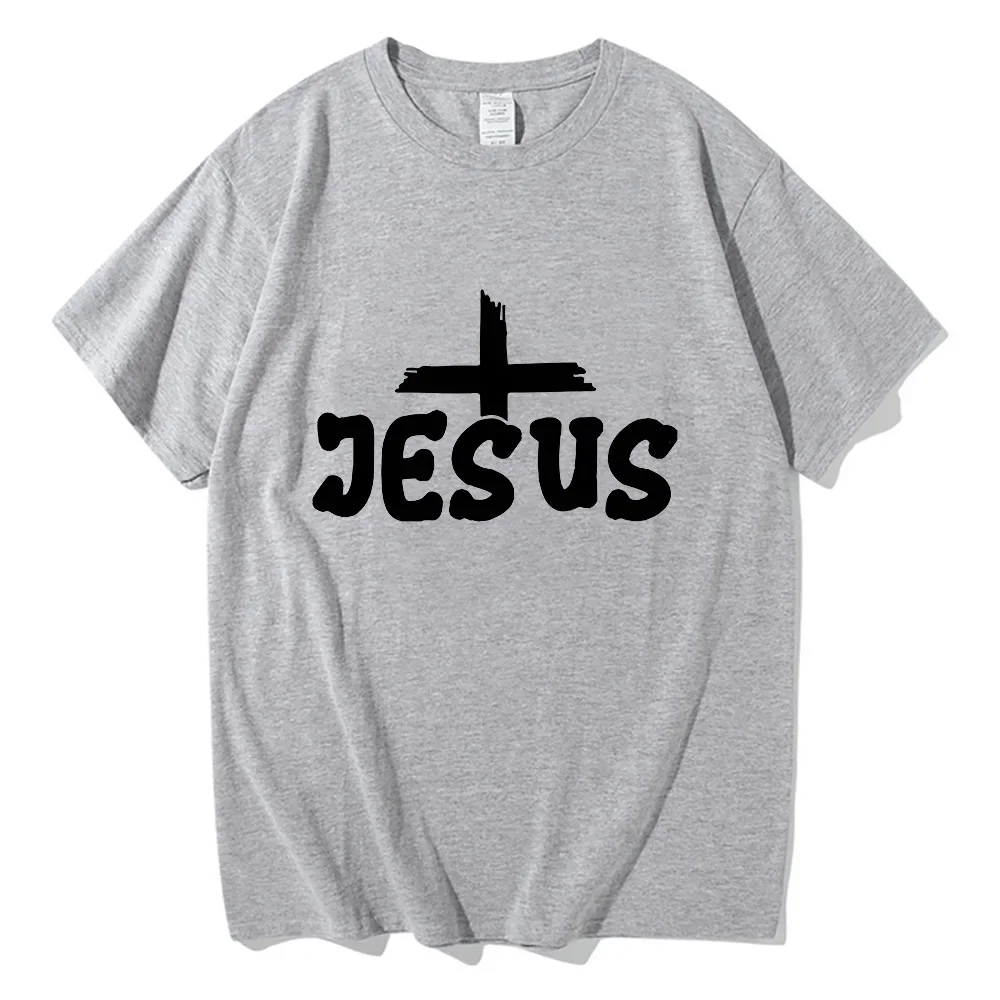 Jesus Loves You T-shirt Funko Pop Fashion Cotton Tee-shirt for Spring/Summer Hip Hop Tshirt Camisetas Casual O-neck Clothing