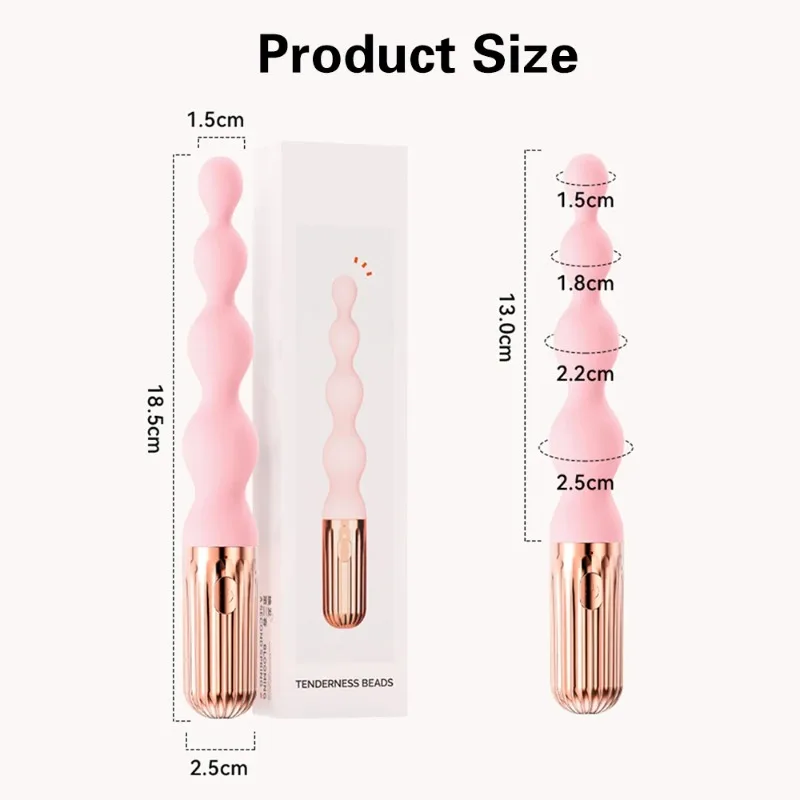 10 سرعات الشرج الخرز هزاز بعقب ​   المكونات للمرأة المهبل كرات موسع الجنس لعب للرجل الكبار لعبة جهاز تدليك للبروستاتا الاستمناء