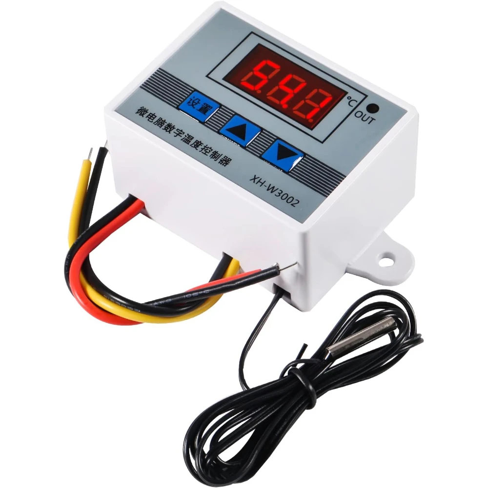 Factory Direct  W3002 Digital Control Temperature Microcomputer Thermostat Switch Thermometer New Thermoregulator 12/24/220V