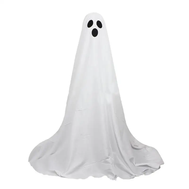 

Halloween Ghost Light Up Creepy LED Light Standing White Ghost Giant Cute Ghosts With LED String Lights Creepy LED Light For