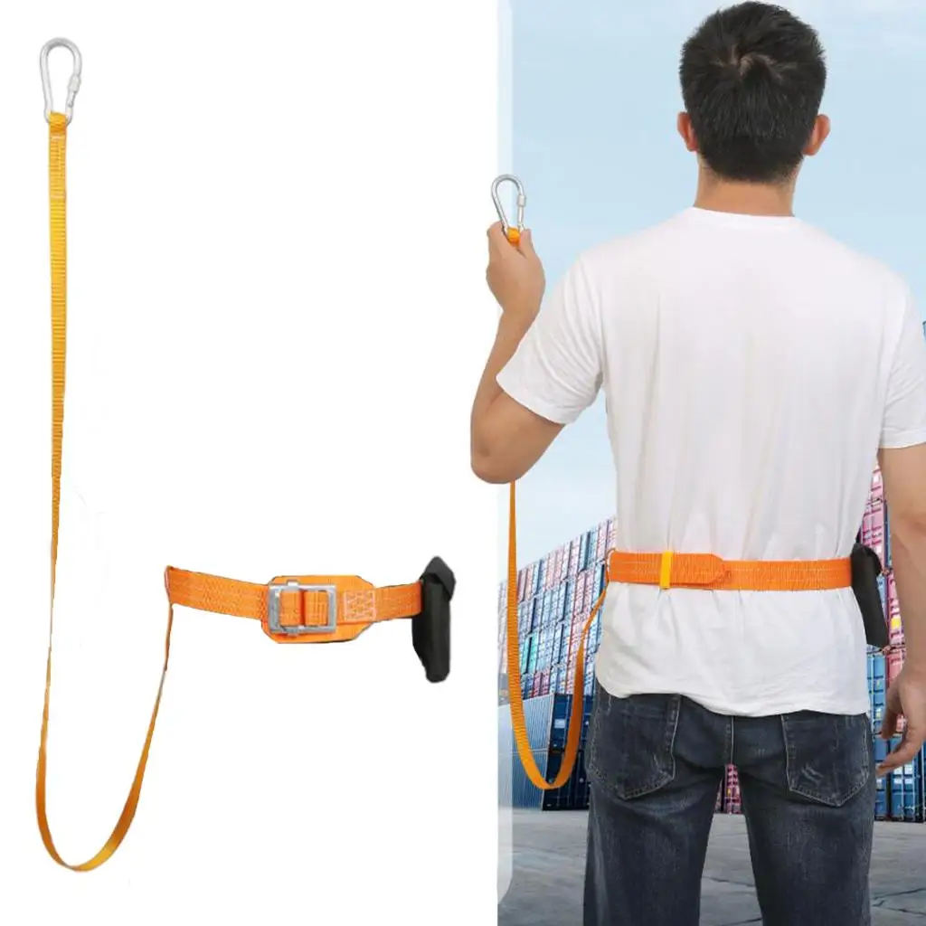 Protective Gear Adult Fall Protection Rope Kit with Safety Lanyard for High-altitude Construction Equipment