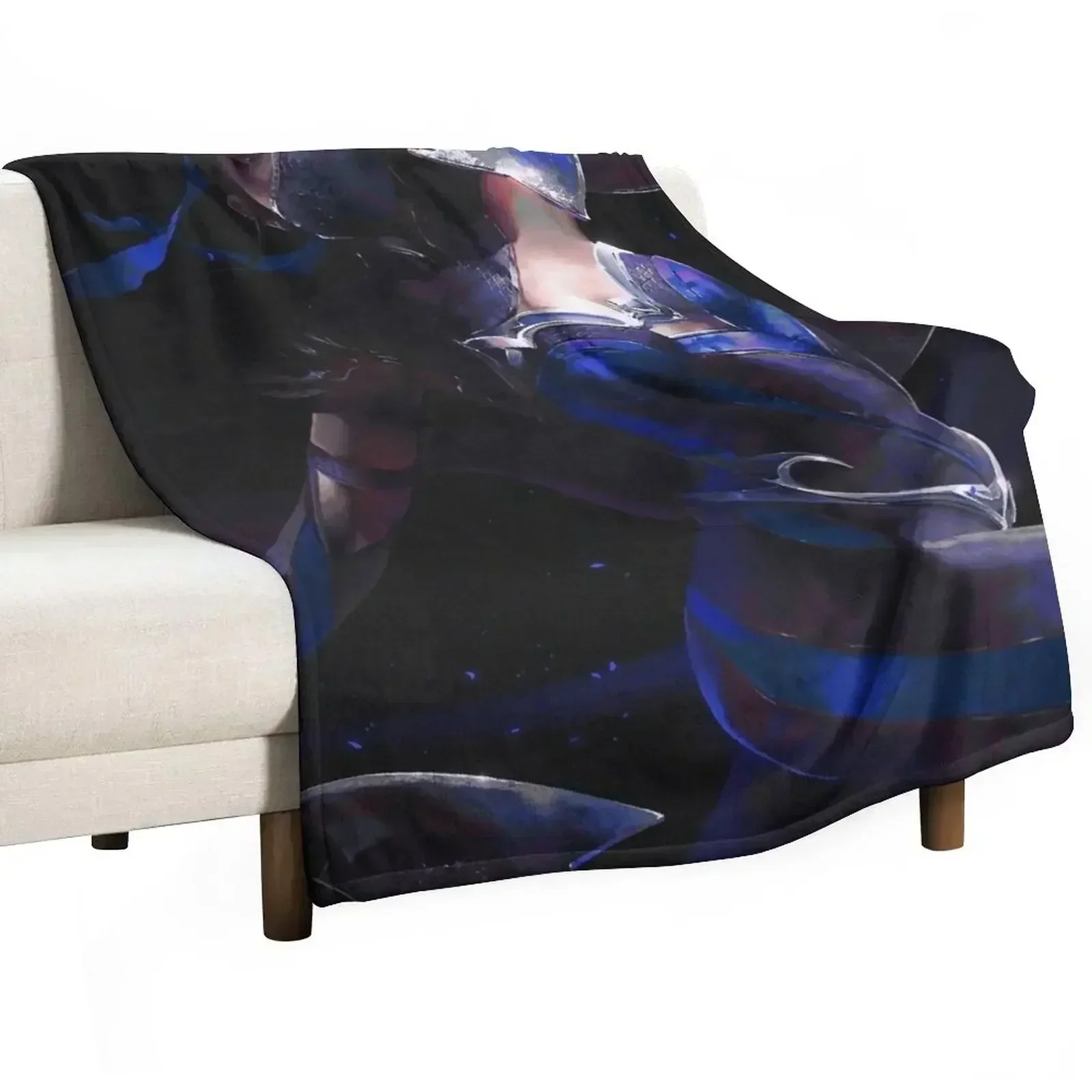 Kitana Mortal Kombat Throw Blanket Furrys Luxury St Plush Soft Plush Plaid Heavy for babies Blankets