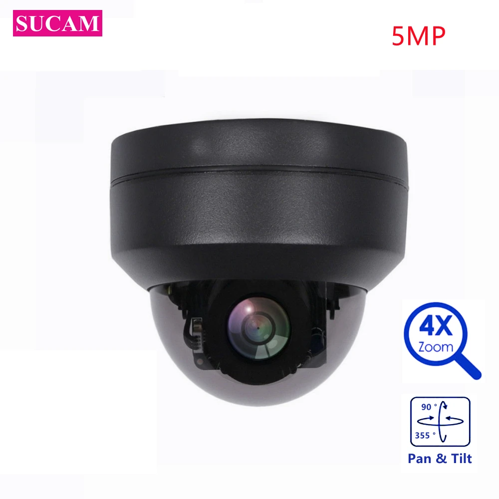 

5MP Speed AHD PTZ Security Camera Outdoor Pan Tilt 4XZoom High Resolution Home Street Video Surveillance Cameras 30M IR