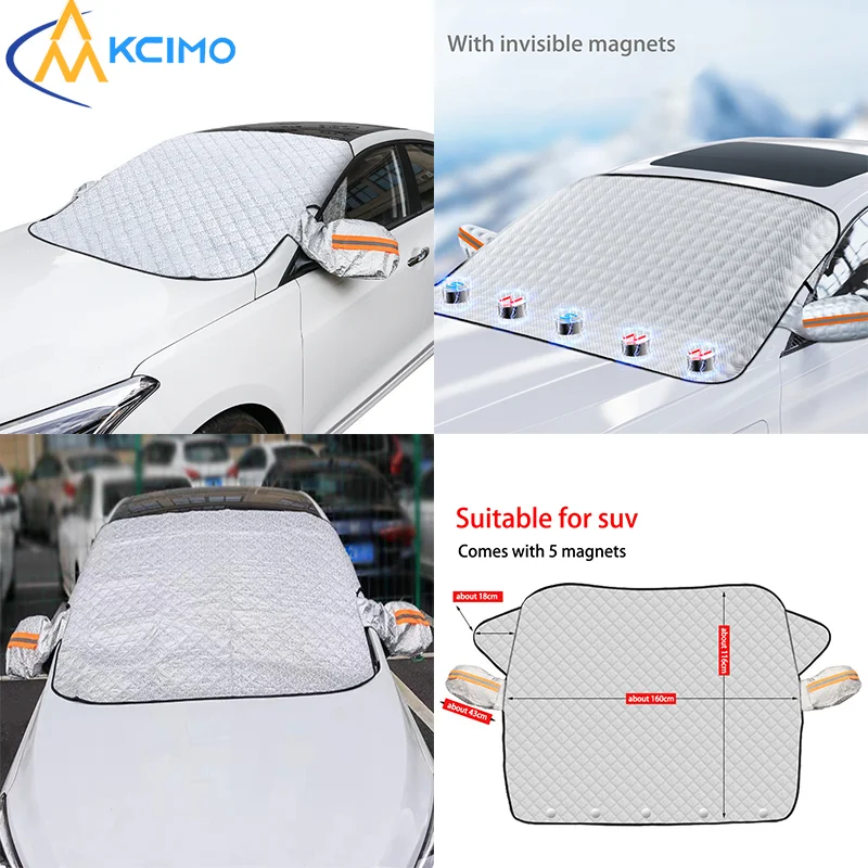 

Magnetic Winter Outdoor Car Windshield Protector Anti Ice Snow Frost Anti UV Front Window Shield