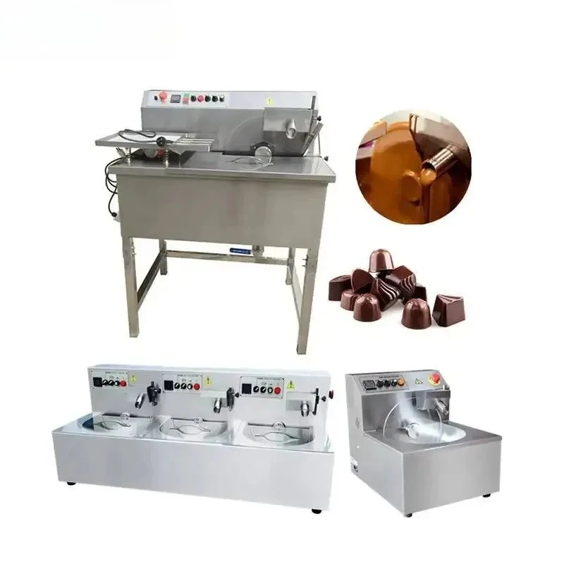 Chocolate Temperature Control Machine, Integrated Melting Pouring Device with Vibration Function
