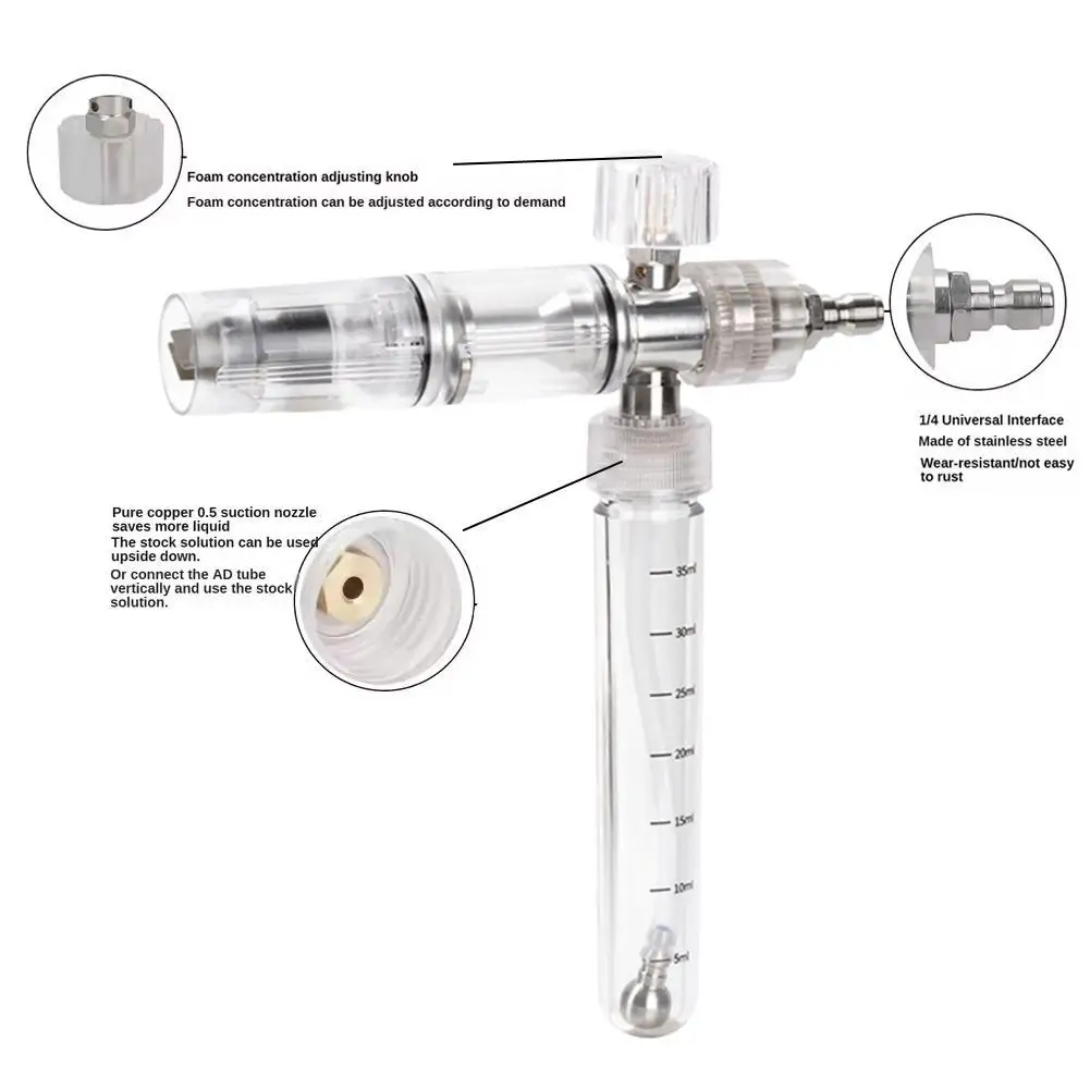 

High Pressure Water Gun Foaming Stock Solution Foam Pot High Pressure Car Washing Machine Car Washing Fluid Saving Pot