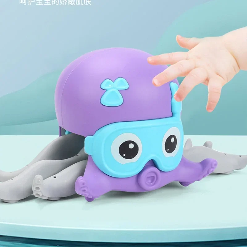 Crabe d'évasion rampant poulpe enfants jouet à Induction mignon danse marche en mouvement bébés crabes à Induction sensorielle cadeau de noël