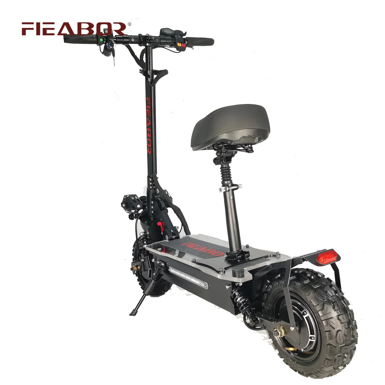 Electric Scooter 27Ah 60V 5600W Dual Motor Alloy Frame Escooter 45MPH Spring Shock Absorber Long Range US Warehouse Free Ship