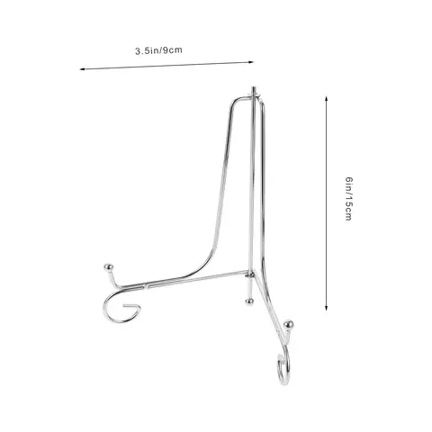 다기능 포토 프레임 스탠드, 데스크탑 접시 디스플레이 브래킷, 단조 다리미 플레이트, 차 케이크 거치대 Best5