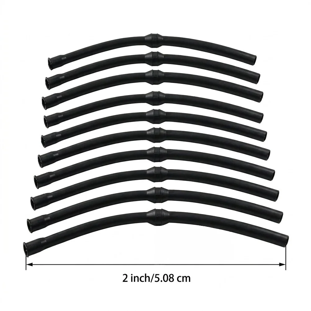 Black Fuel Line Kit 10pcs for Proline Chainsaws For 65 BFor 65 LFor 65 77 SS77 Model 50142For 6501 Rubber Hose
