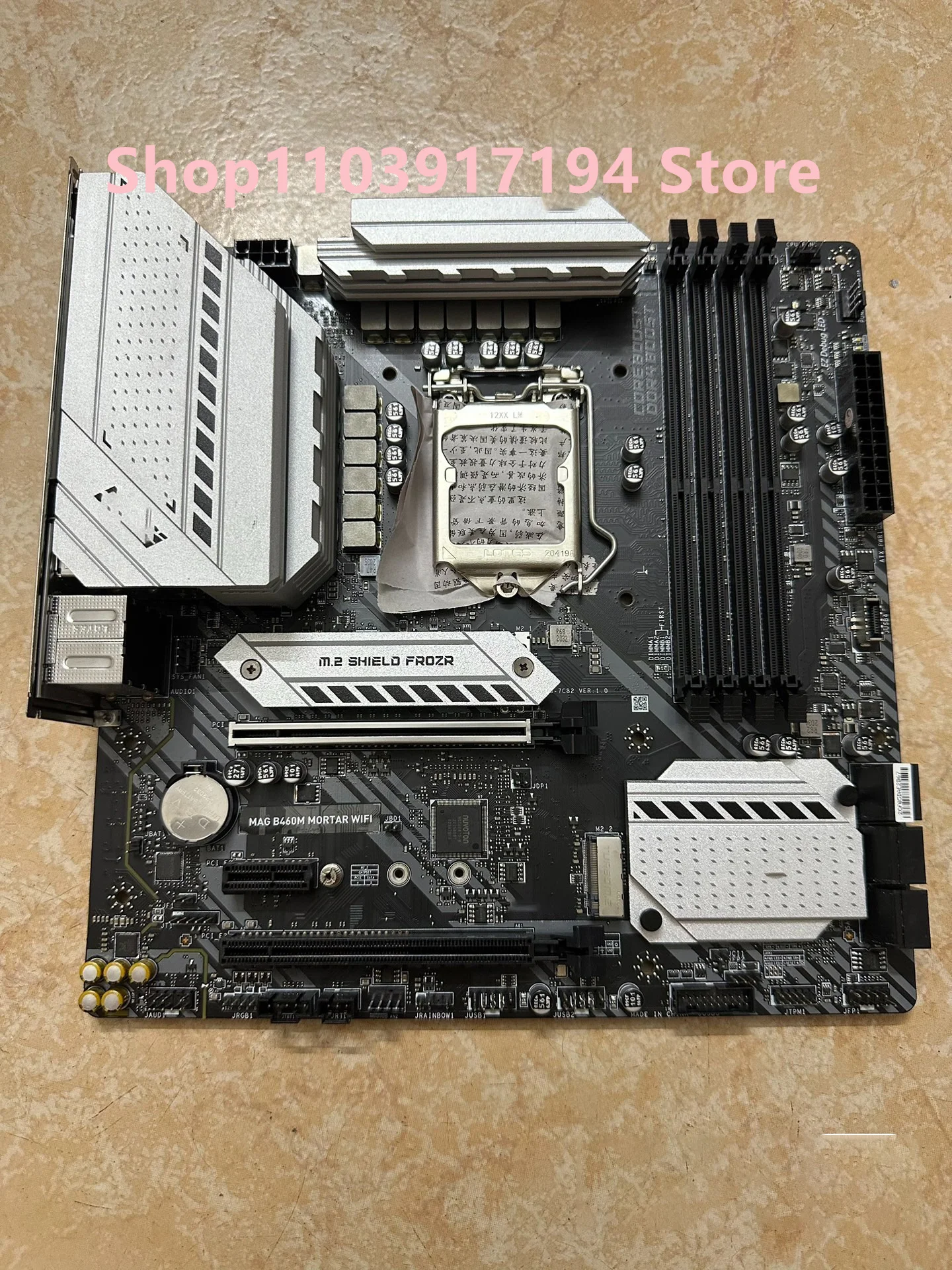 FOR MSI MAG B460M MORTAR WiFi  Motherboard