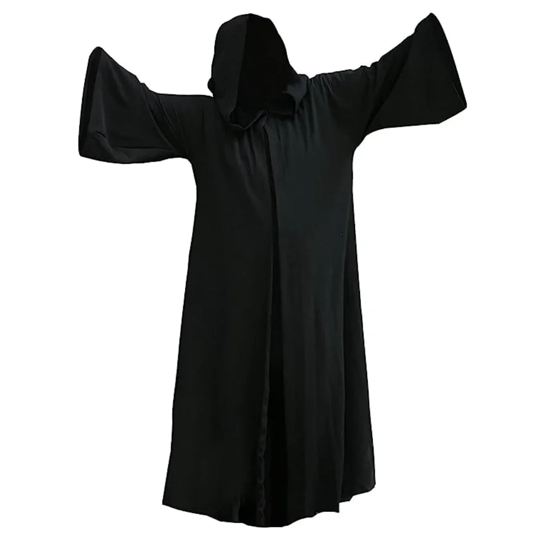 Cosplay Jedi Robe Knight Cloak Medieval Monk Robe Costume with Hood Priest Robe Outfit Medieval Cloak Halloween For Stage