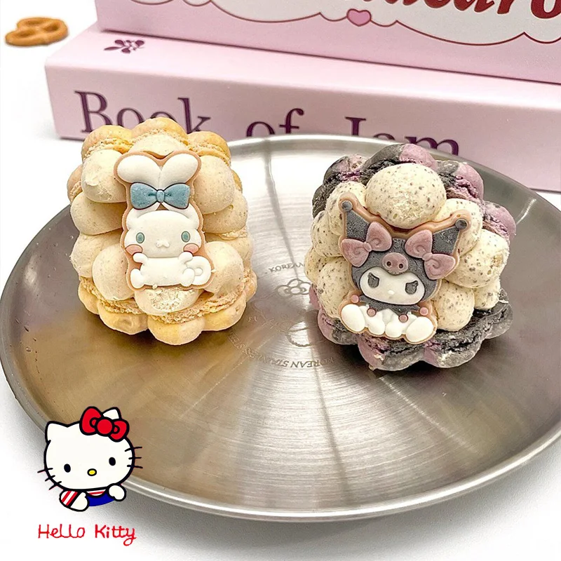 طبق طعام Kawaii Hello Kitty ، فولاذ مقاوم للصدأ ، متعدد المقاسات ، كرتون Kuromi Cinnamoroll ، طبق سلطة ، تخييم خارجي ، لوح نزهة