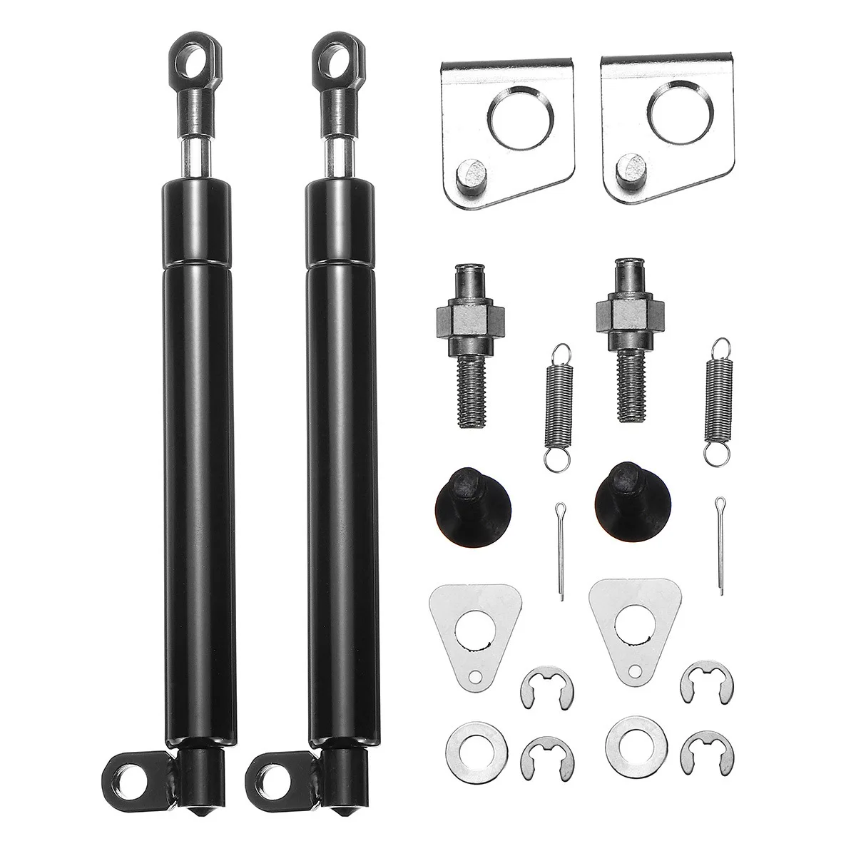 1 Pair Rear Tailgate Slow Down & Easy Up Strut Kit for Ford PX Ranger 2011-2017 Easy Install No Drilling Required Anti-breaking