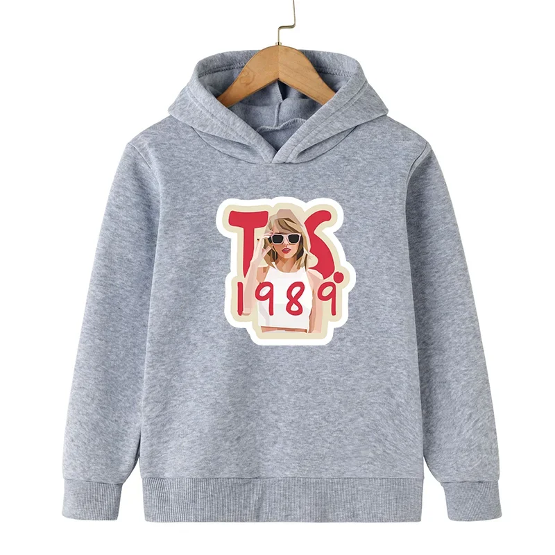 Children Hoodie Boys and Girls Autumn Spring Comfortable Casual Hoodie New Style High Street Hip-hop Style Bluey Boys Clothes