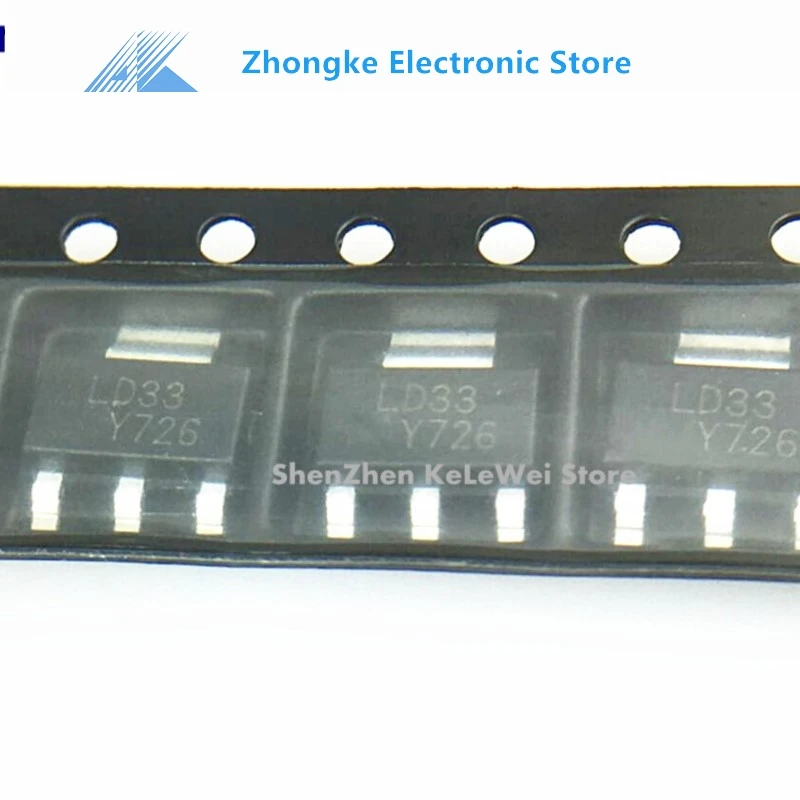 NEW 50 ????/?????? LD33 LD1117S33TR LD1117S33 LD33C 1117-33 1117-3.3 High-quality for relay module #1