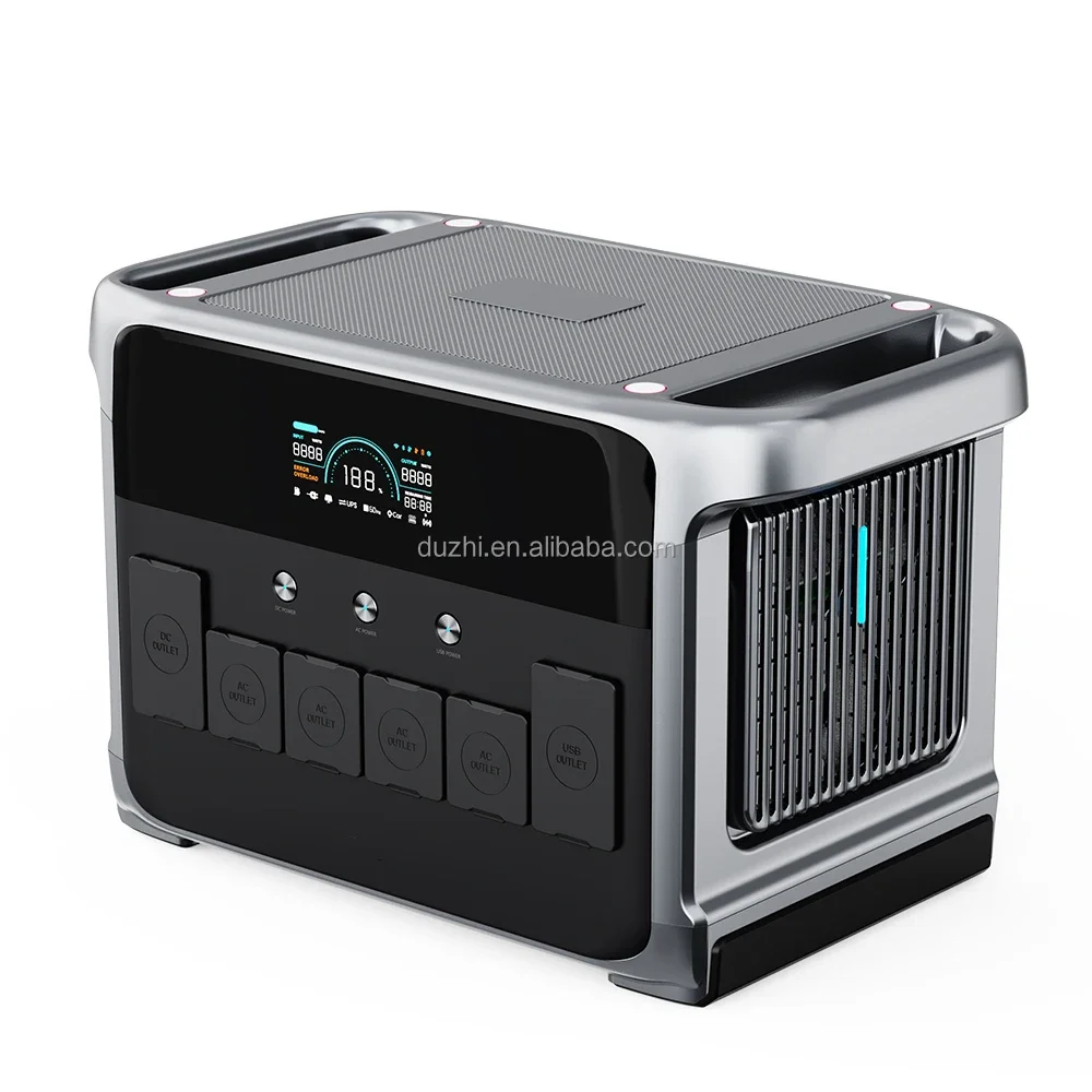 TUYXCIE Popular AC 110V 220V 2400W Portable Generator 2160Wh 45Ah 48VLithium ion Battery portable power supply power station